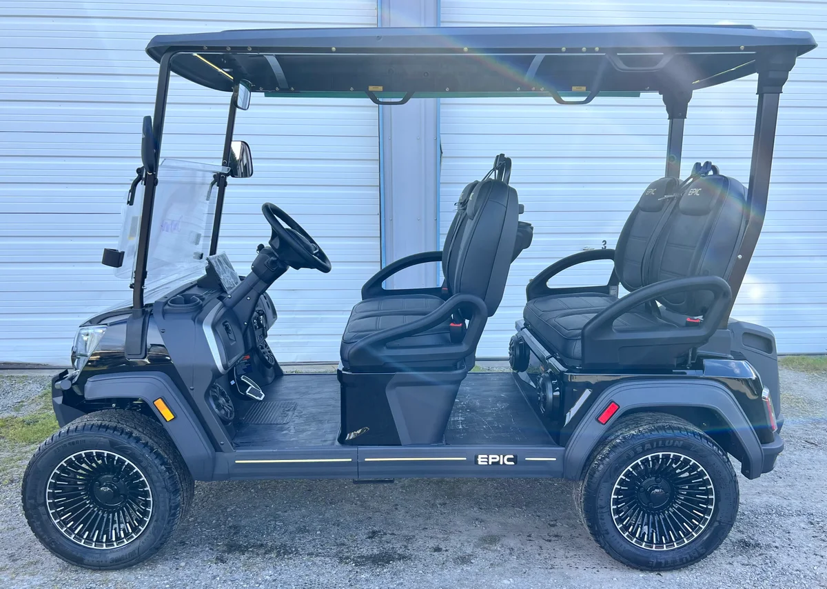 2026 Epic Carts E40FX Metallic Black photo 2