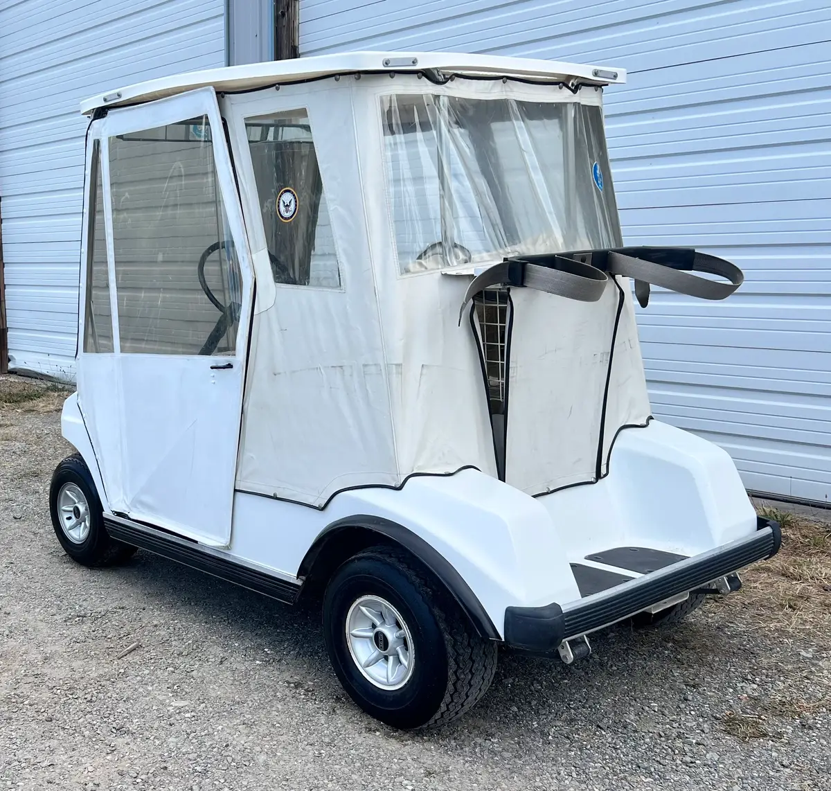2001 Club Car DS White photo 3