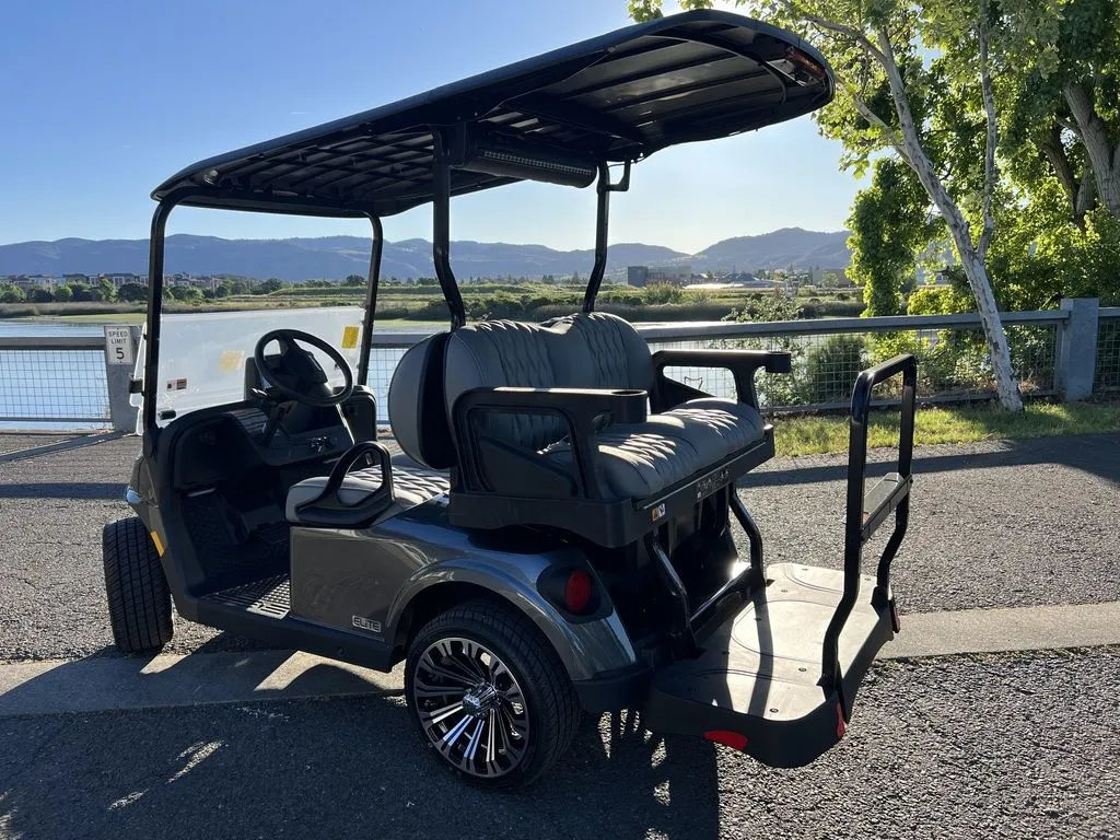 2026 E-Z-GO RXV 4 Touring ST Elite Lithium Metallic Charcoal photo 2