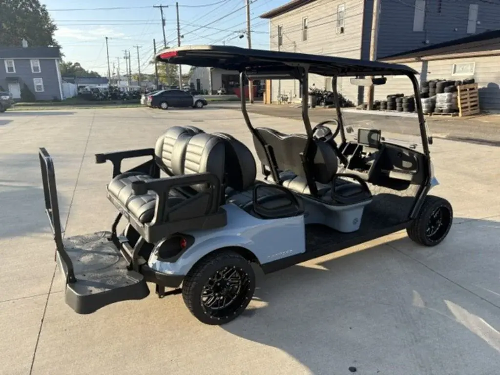 2027 E-Z-GO Express 6 Touring ST 13.5 Gas Ocean Grey photo 3