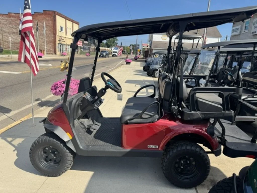 2026 E-Z-GO RXV 4 Touring ST Elite Lithium Inferno Red photo 2