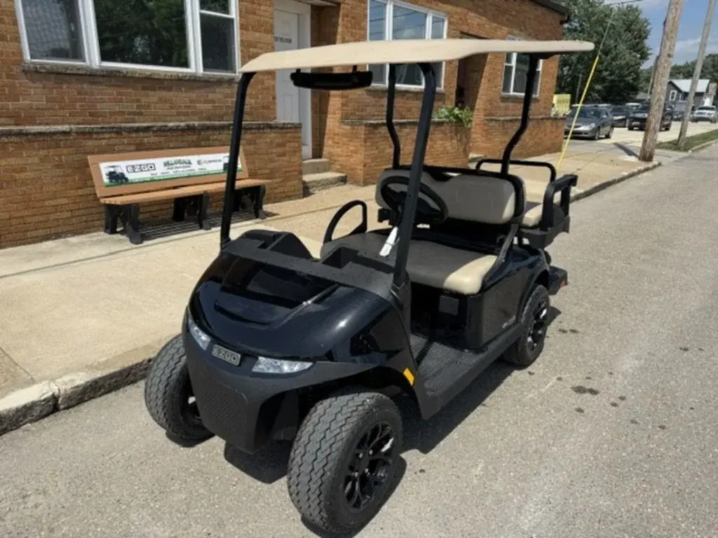 2026 E-Z-GO RXV 4 Valor S + EX1 Sport Black photo 1