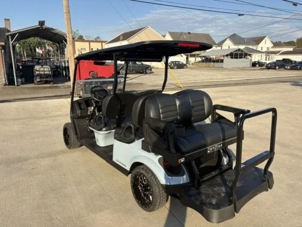 2027 E-Z-GO Express 6 Touring ST 13.5 Gas Ocean Grey photo 2