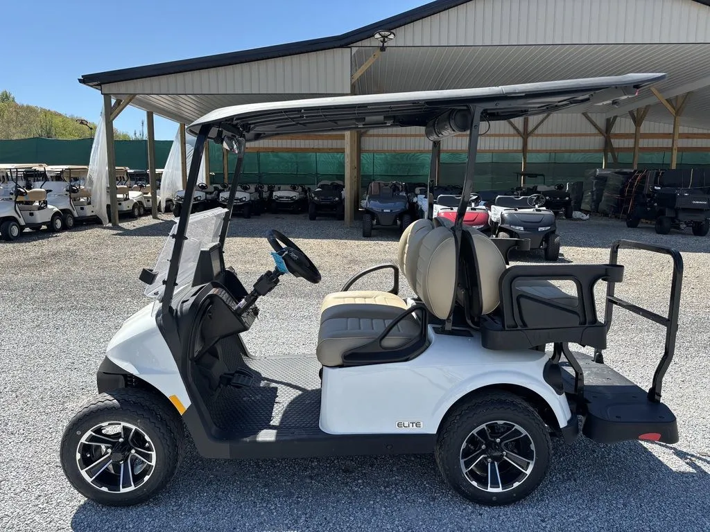 2026 E-Z-GO RXV 4 Touring ST Elite Lithium Bright White photo 3