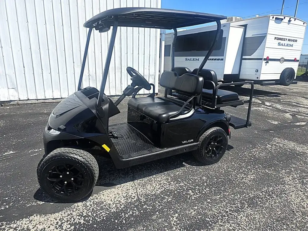 2027 E-Z-GO RXV 2 Valor S + EX1 Sport Black photo 1