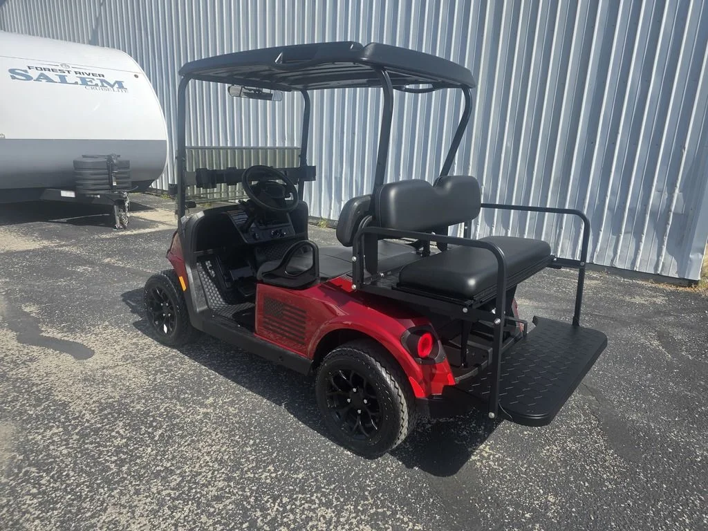 2026 E-Z-GO RXV 2 Valor S + EX1 Sport Inferno Red photo 6