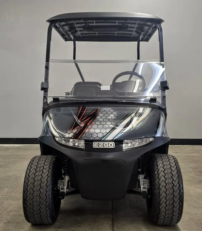 2027 E-Z-GO RXV 2 Valor S + 13.5 Gas Platinum photo 2