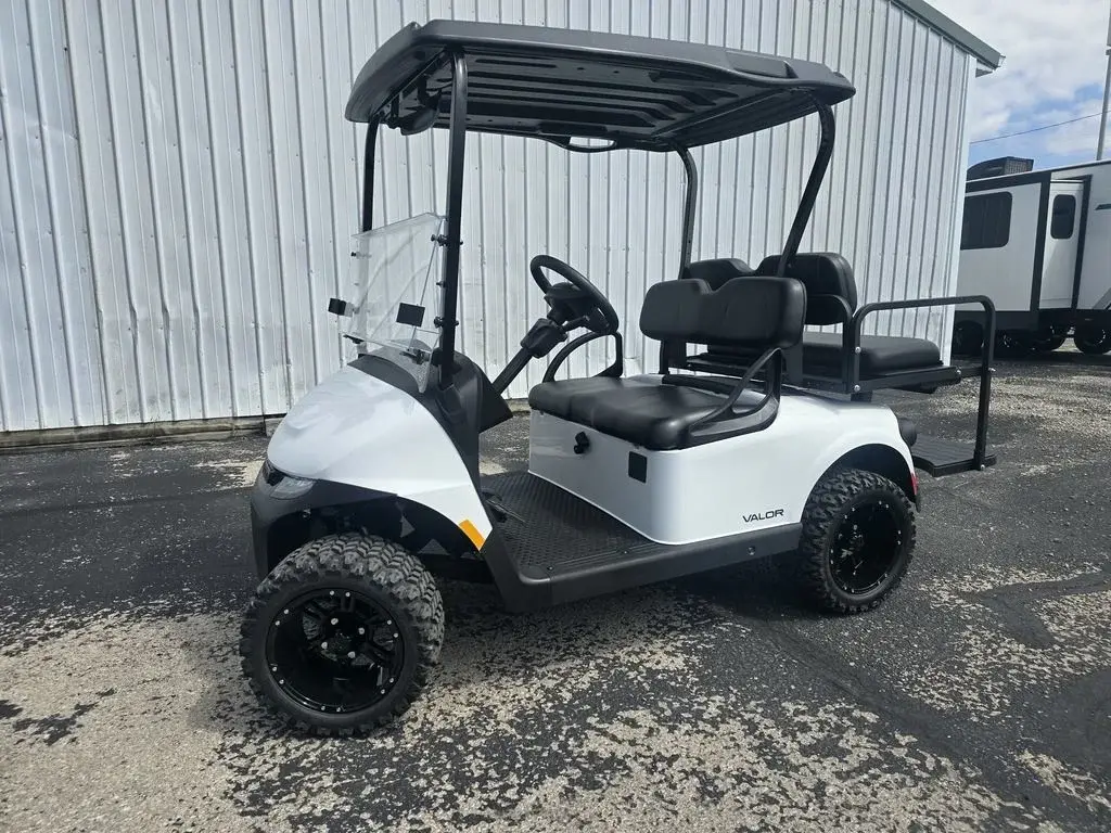 2026 E-Z-GO RXV 2 Valor S + EX1 Sport Bright White photo 1