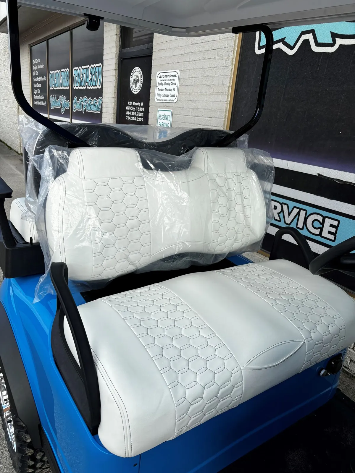 2024 Madjax X-Series Storm Lithium - 4 Passenger Lifted - Bolt Blue - 3150 Storm Lithium - 4 Passenger Lifted - Bolt Blue - 3150 photo 4