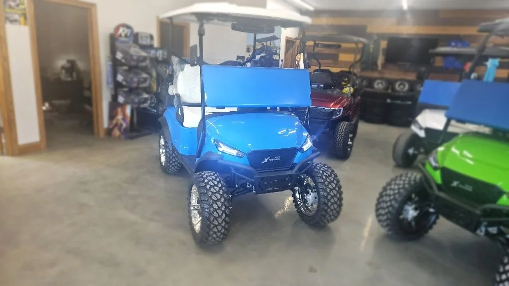 2024 Madjax X-Series Storm Lithium - 4 Passenger Lifted - Bolt Blue - 3150 Storm Lithium - 4 Passenger Lifted - Bolt Blue - 3150 photo 2