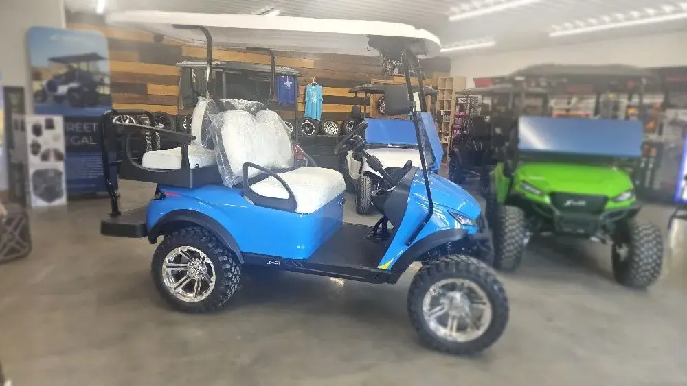 2024 Madjax X-Series Storm Lithium - 4 Passenger Lifted - Bolt Blue - 3150 Storm Lithium - 4 Passenger Lifted - Bolt Blue - 3150 photo 1