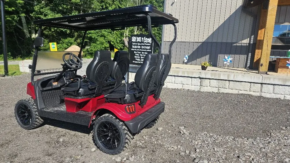 2024 Sierra LSV AX4 AX4 - Lithium Granite Red photo 2
