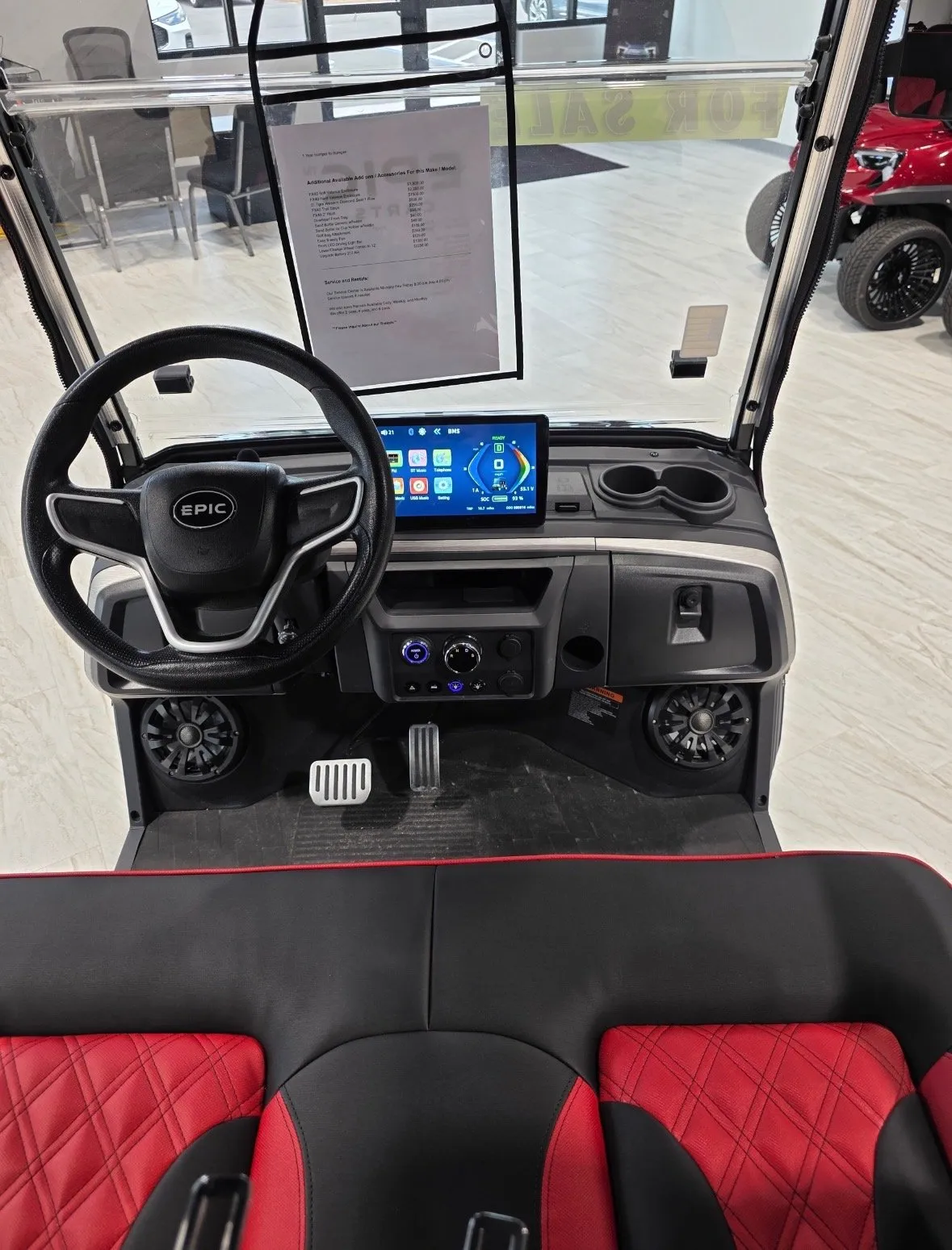 2026 Epic Carts E40FX photo 4