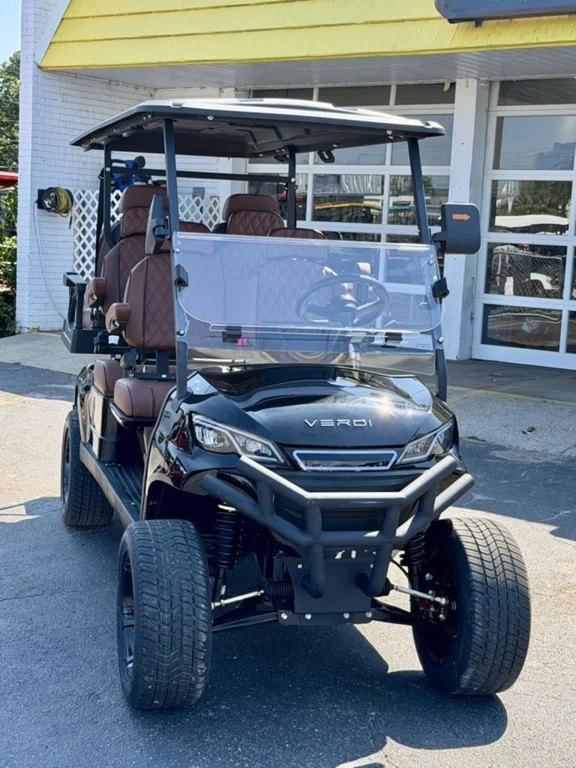 2026 Verdi Aspen S6 Lithium 150mah Black 6 Passenger Golf Car photo 9