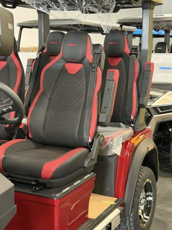 2026 Aries EV Signature 4-Forward 2WD Deep Crimson Red 4 Passeng photo 3
