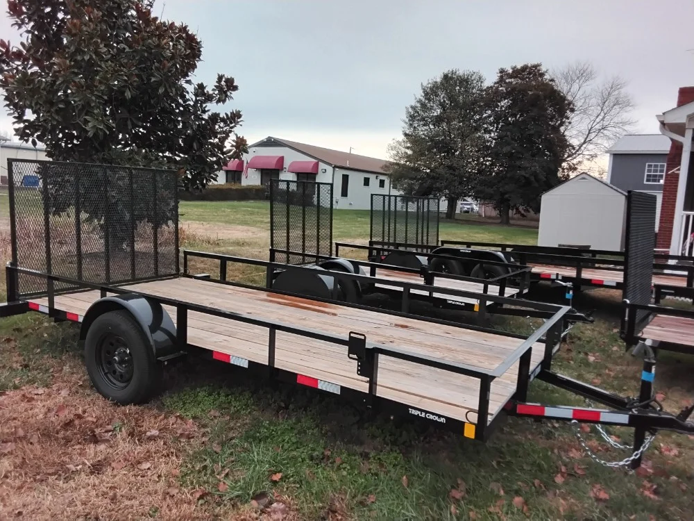 2025 Triple Crown Trailers U6X14S14O photo 2