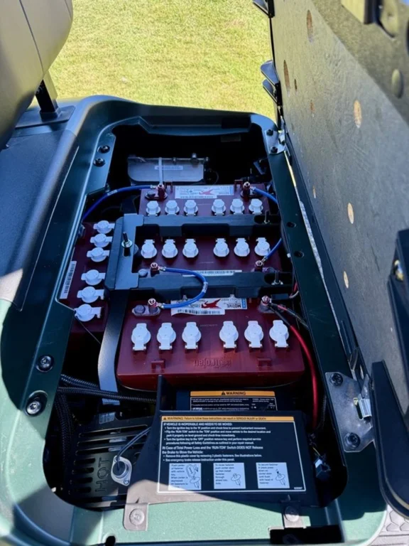 2026 E-Z-GO RXV 4 Valor S + 48V Matte Green photo 5