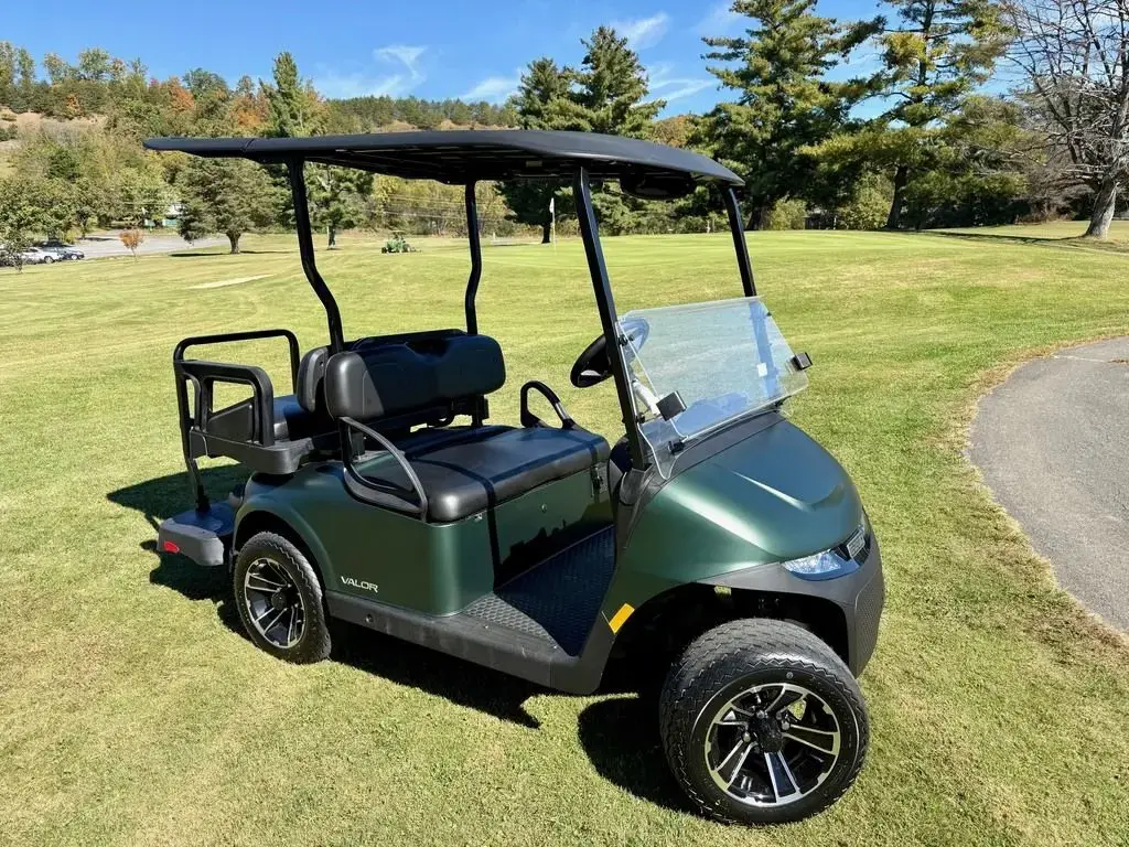 2026 E-Z-GO RXV 4 Valor S + 48V Matte Green photo 1