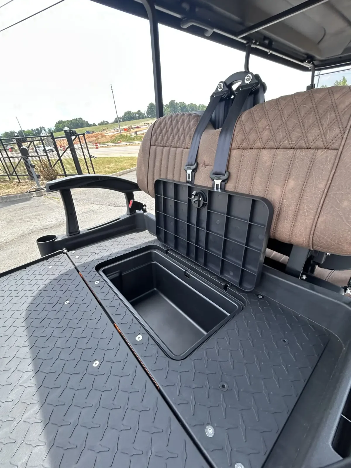 Atlas Passenger White Golf Cart 2 photo 7