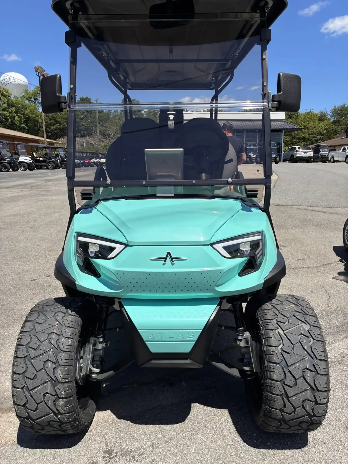 Atlas Passenger Aqua Golf Cart photo 7