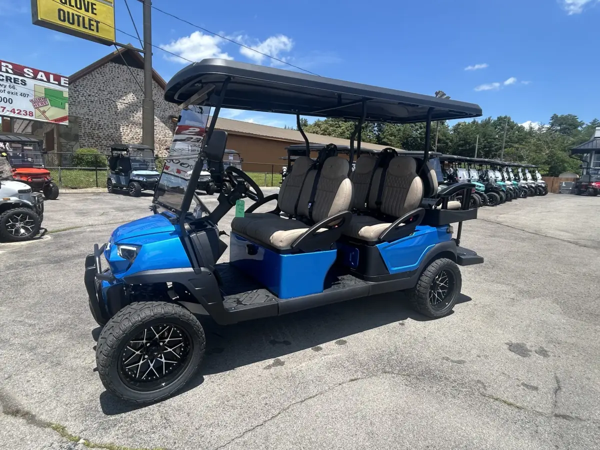 Atlas Passenger Golf Cart- blue photo 8