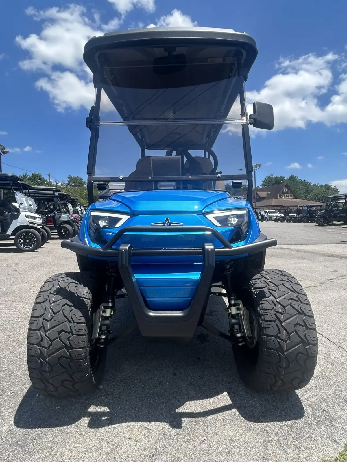 Atlas Passenger Golf Cart- blue photo 7