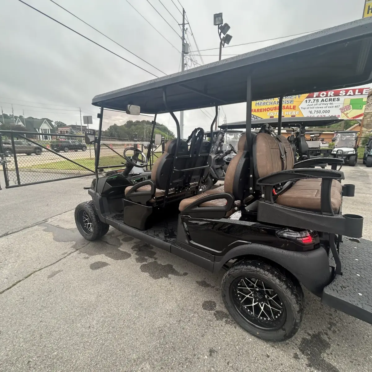 Atlas Passenger Golf Cart Black photo 10