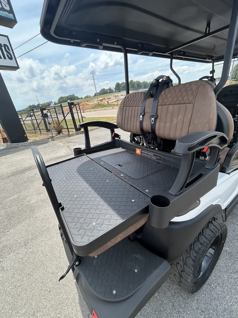Atlas Passenger White Golf Cart 2 photo 6