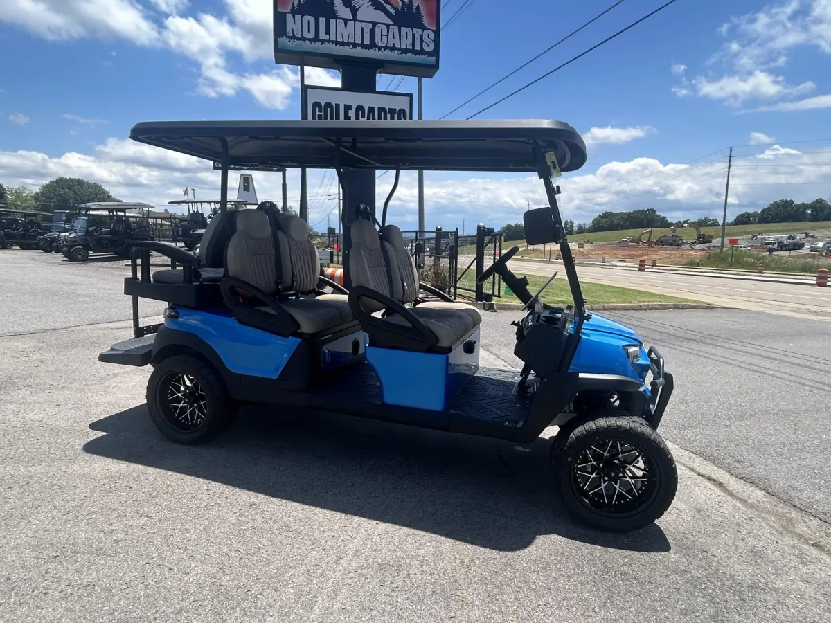 Atlas Passenger Golf Cart- blue photo 11