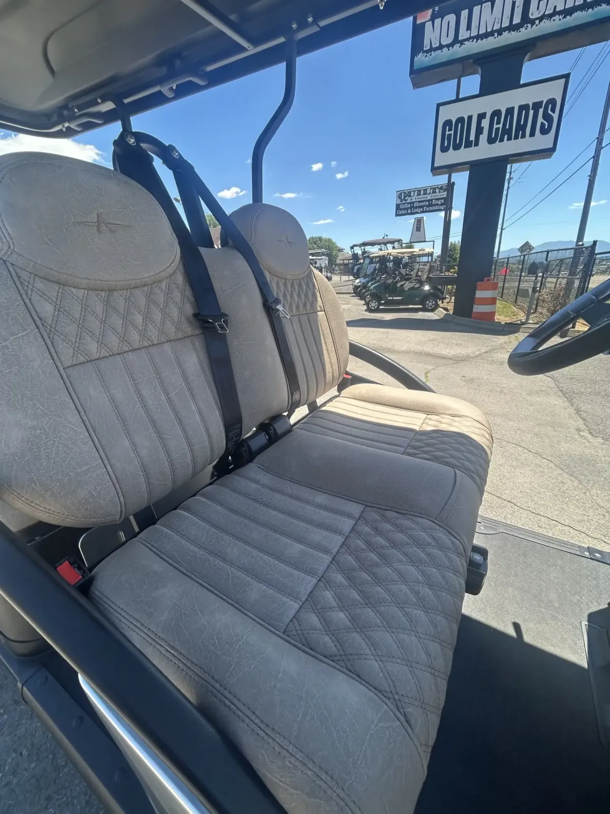 Atlas Passenger Golf Cart Silver photo 2