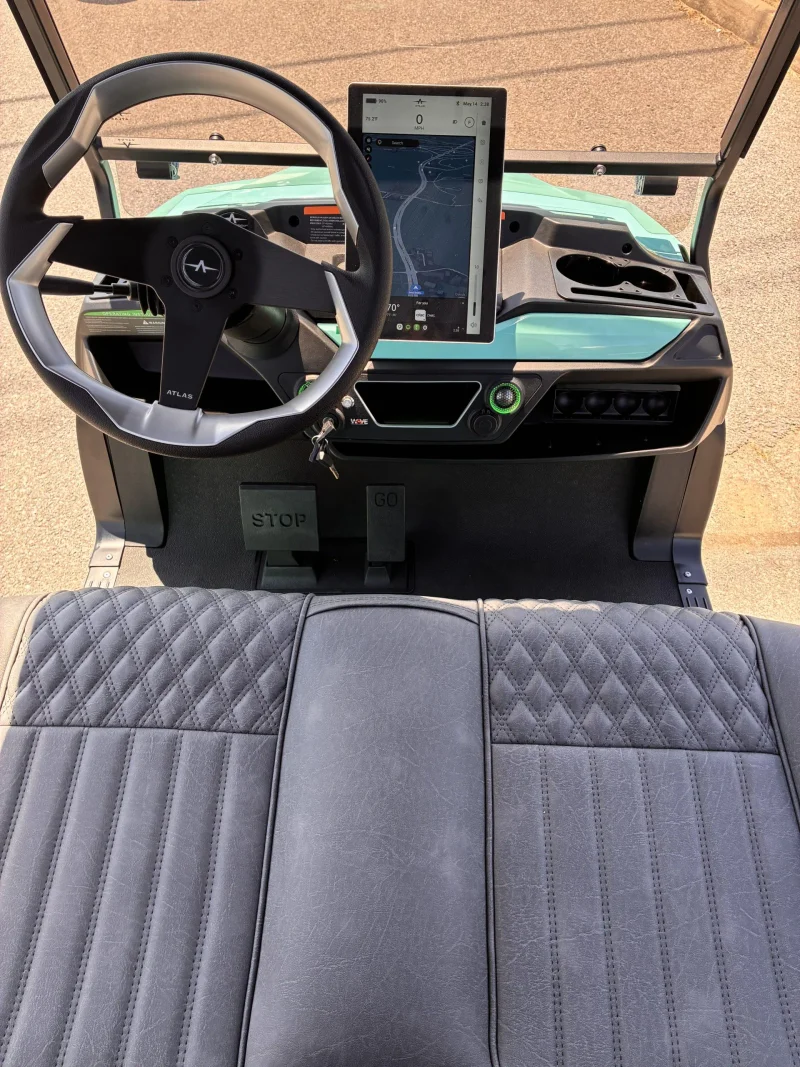 Atlas Passenger Aqua Golf Cart photo 8