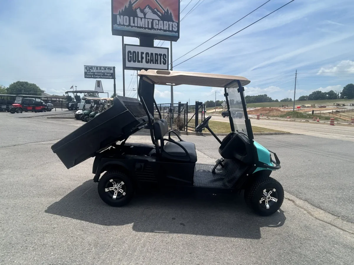 2020 E-Z-GO Hauler Teal photo 5