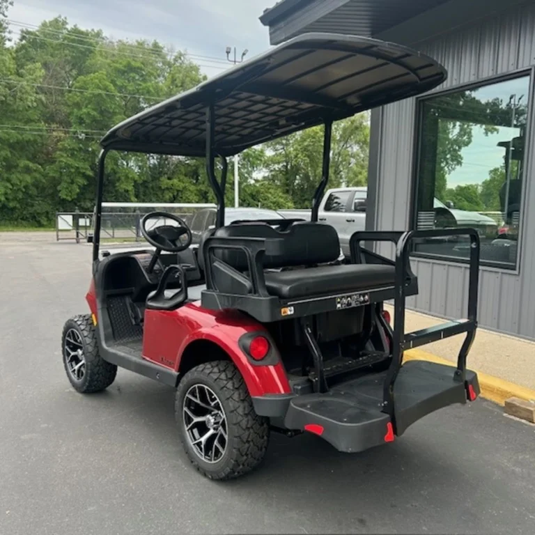 2026 E-Z-GO RXV 4 Valor S EX1 Sport Inferno Red photo 6