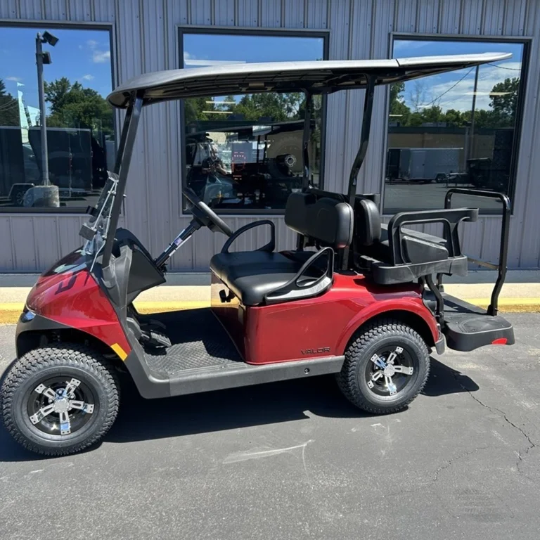2026 E-Z-GO RXV 4 Valor S EX1 Sport Inferno Red photo 5