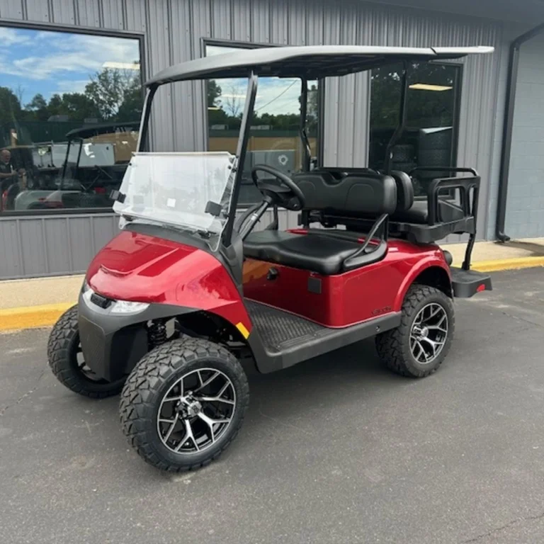 2026 E-Z-GO RXV 4 Valor S EX1 Sport Inferno Red photo 3