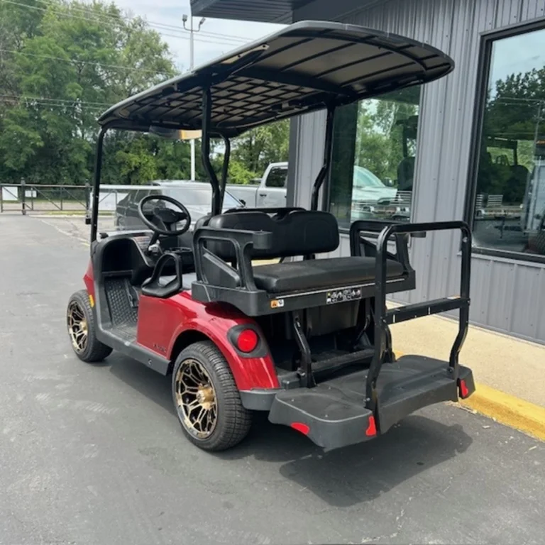 2026 E-Z-GO RXV 4 Valor S EX1 Sport Inferno Red photo 5
