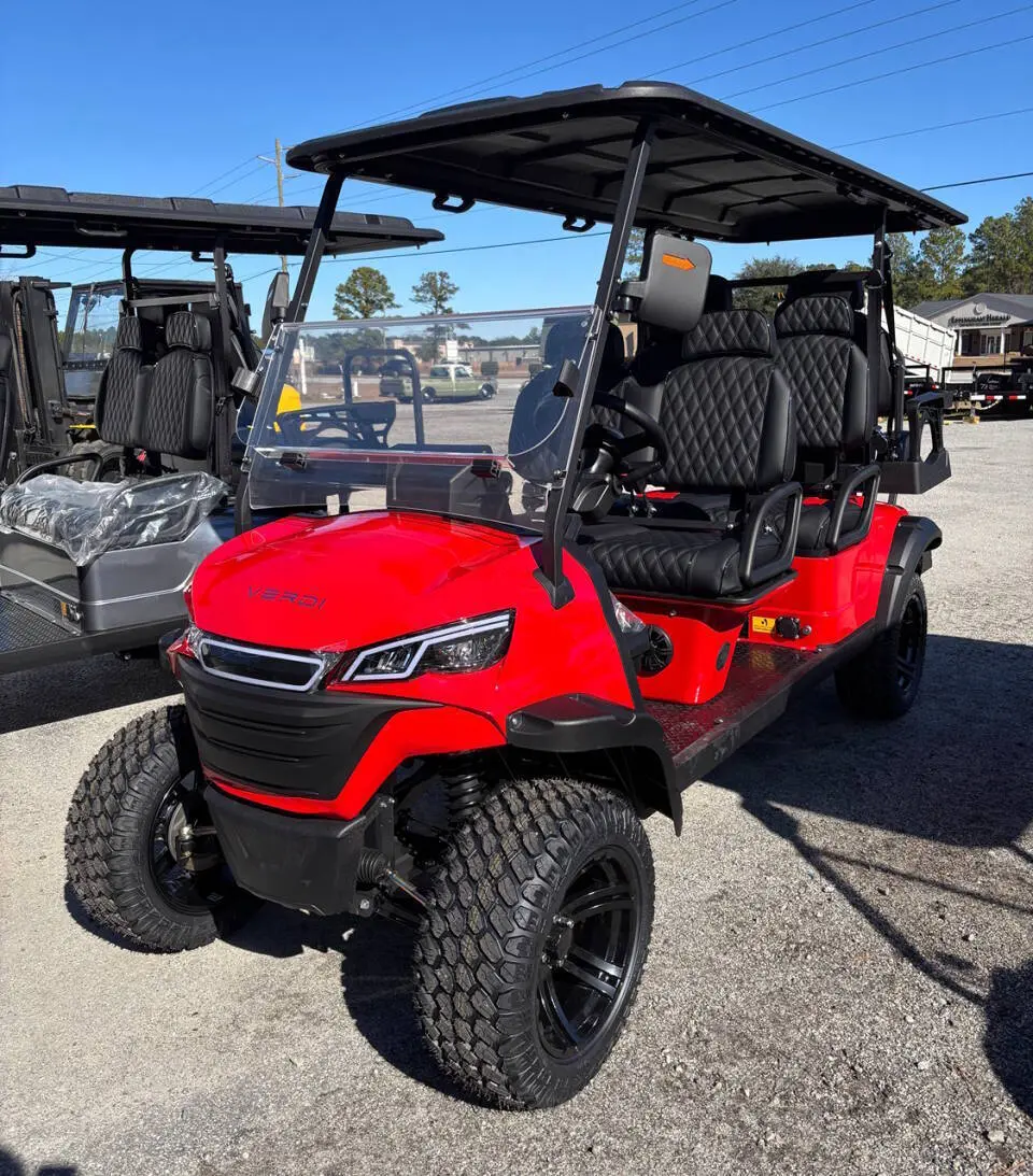 2026 Verdi Malibu 6P Limo Golf Cart photo 1