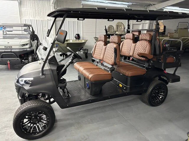 2026 Verdi Aspen S6 Lithium Golf Cart Matted black photo 6