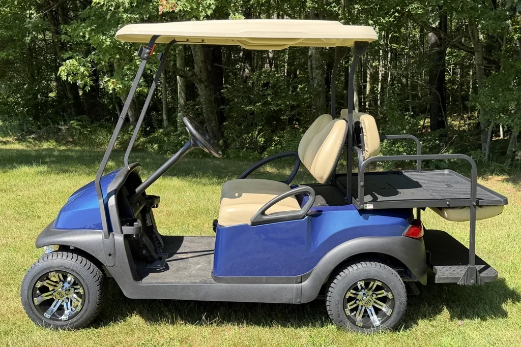 2018 Club Car End of Summer special! Like new NRTG Navy Blue Pre photo 6