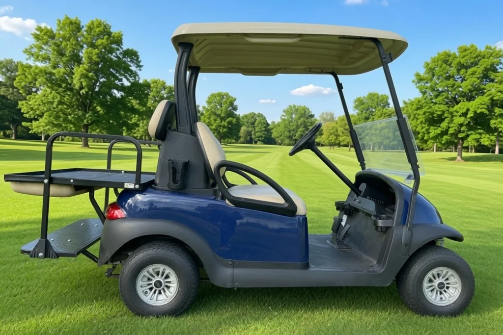 2018 Club Car End of Summer special! Like new NRTG Dark Blue Clu photo 7