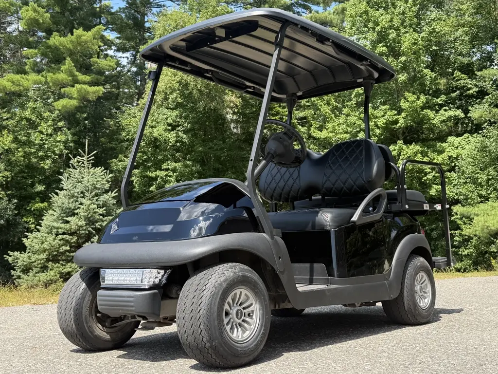 2018 Club Car End of Summer special! Like new NRTG Gloss Black C photo 5
