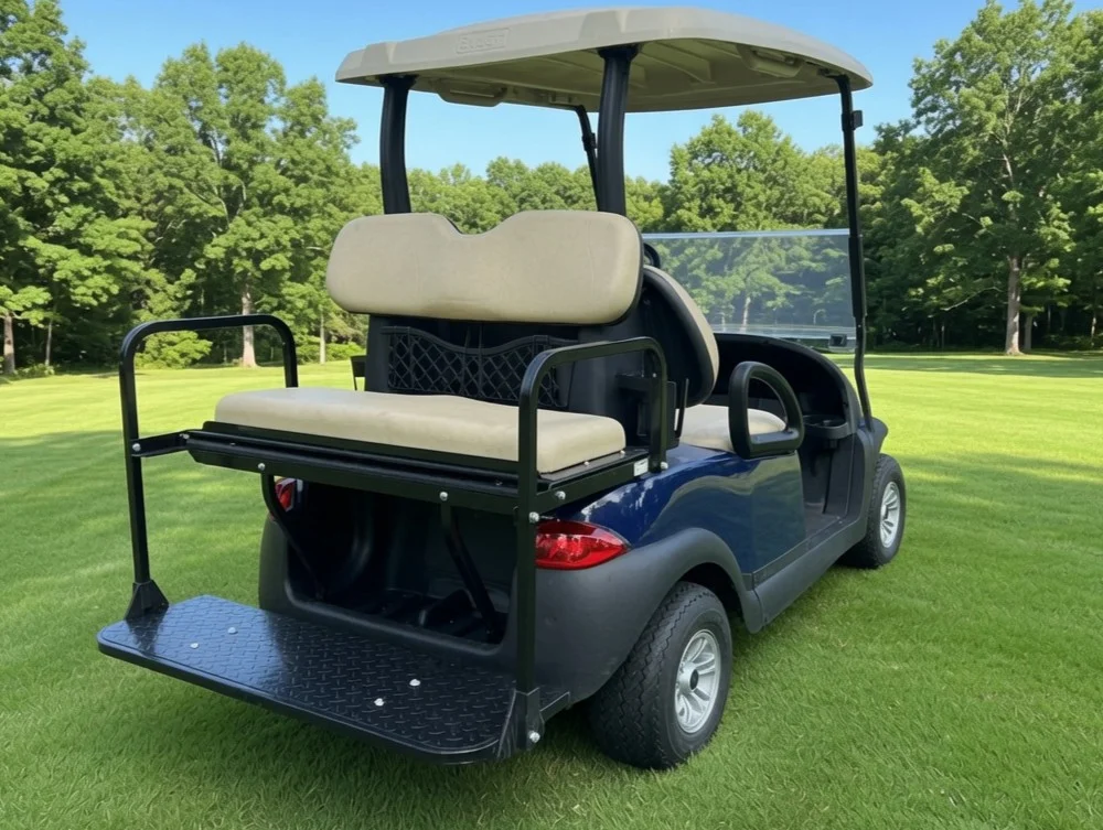 2018 Club Car End of Summer special! Like new NRTG Dark Blue Clu photo 8