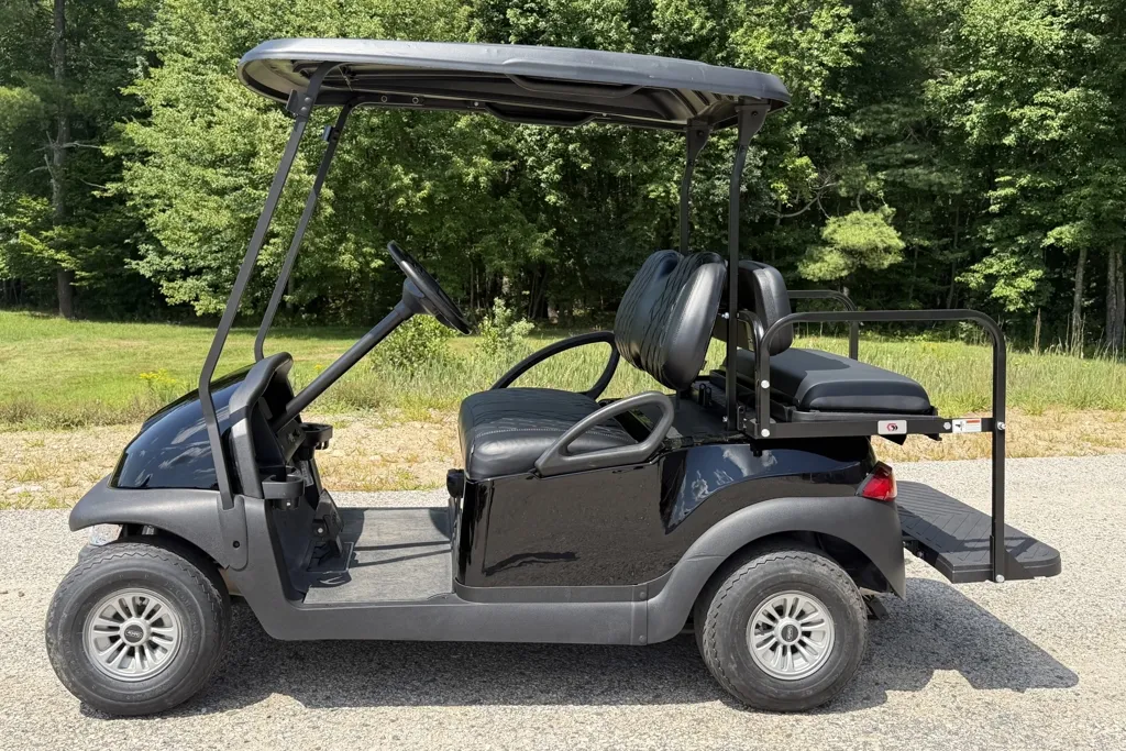 2018 Club Car End of Summer special! Like new NRTG Gloss Black C photo 6