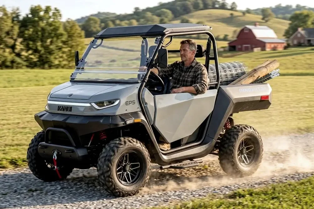 2026 Kandi Innovator E10k 72 Volt AWD Electric UTV W/Power St photo 2