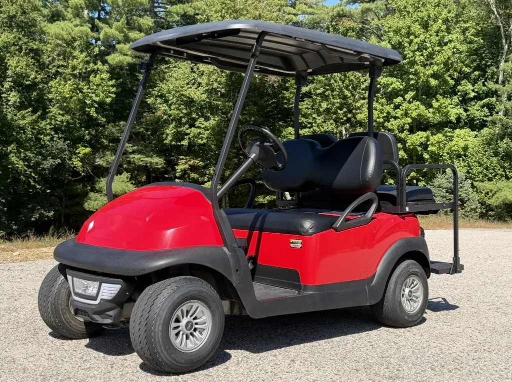 2018 Club Car End Of Summer Special! Like New NRTG Red Club Car photo 5