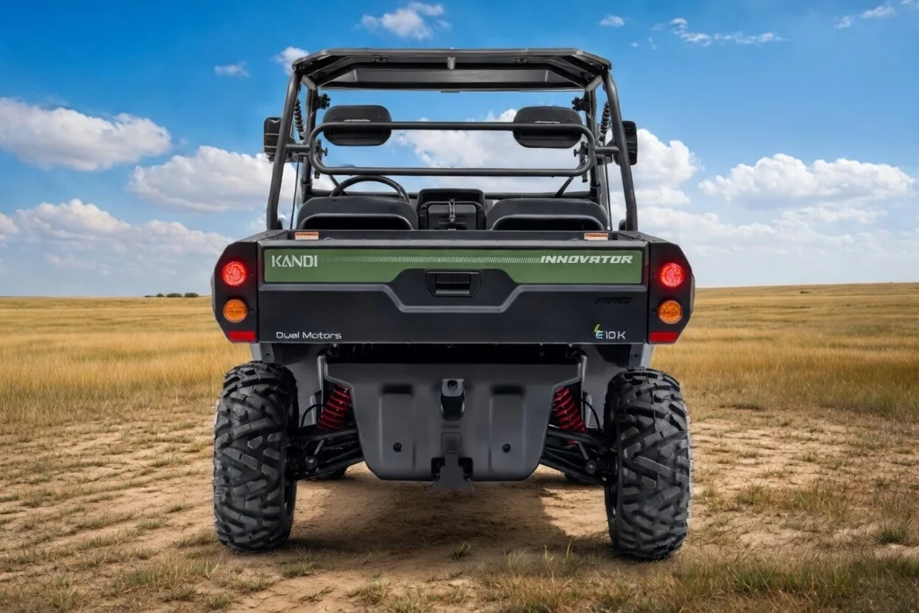 2025 Kandi Innovator E10k 72 Volt AWD Electric UTV W/Power St photo 8