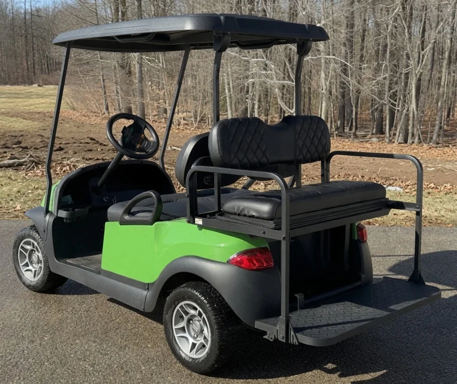 2018 Club Car End of Summer special! Like new NRTG Lime Green Cl photo 6
