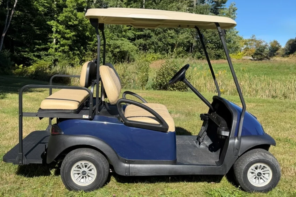 2018 Club Car End Of Summer Special! Like New RTG Navy Blue Club photo 8