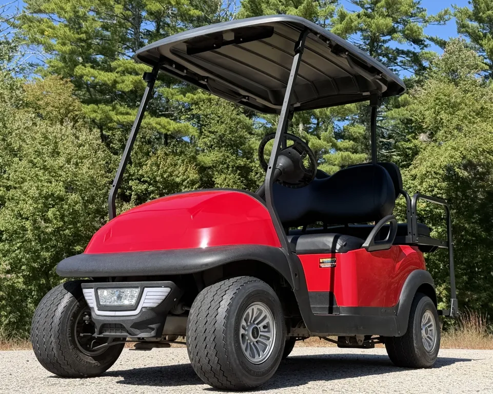 2018 Club Car End Of Summer Special! Like New NRTG Red Club Car photo 4