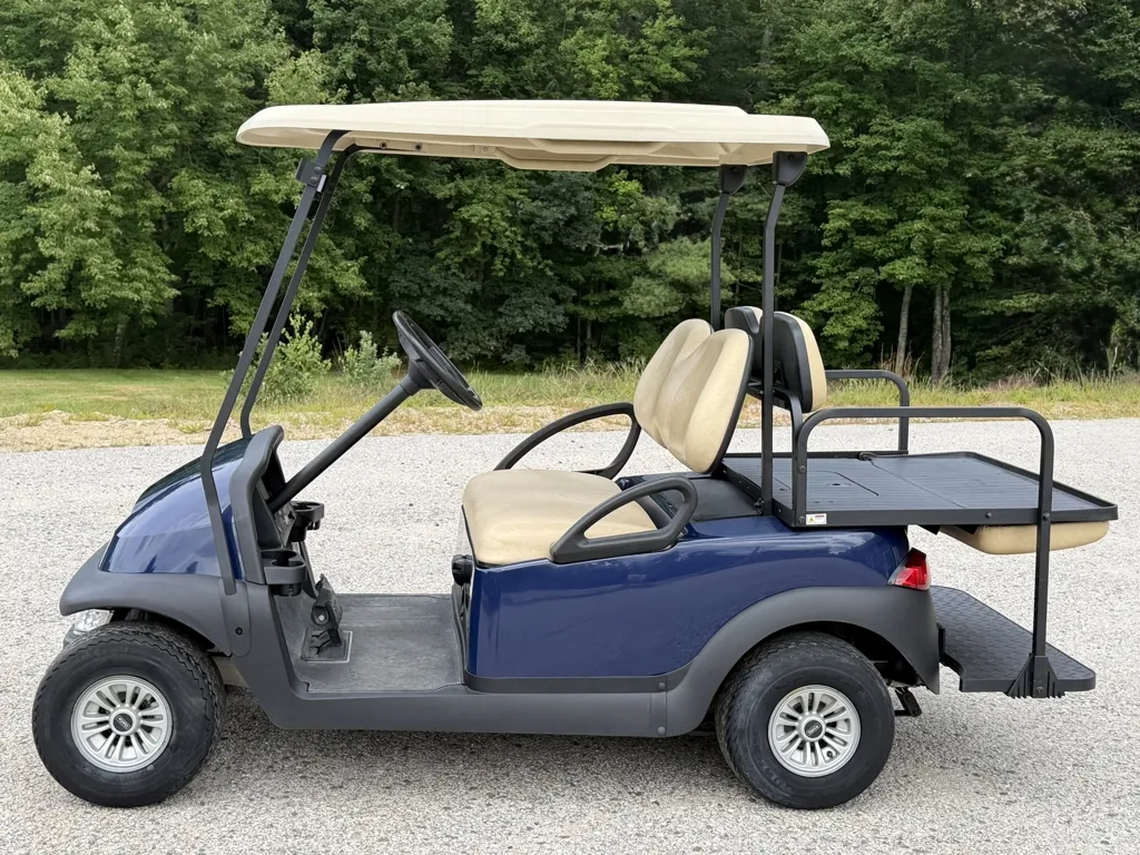 2018 Club Car End Of Summer Special! Like New Ready To Go! Navy photo 5